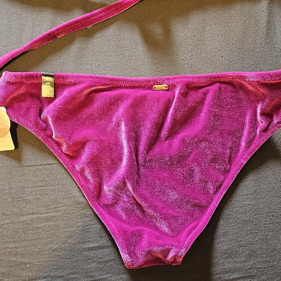 NWT Pink by VS velvet bathing suit. - Picture 2 of 3